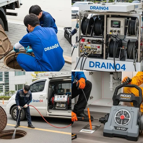 정자동 하수구 막힘 업체 만석공원