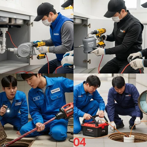 영통구 하동 하수구막힘 아파트