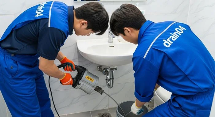 권선구 배수구 막힘 빌라세탁실